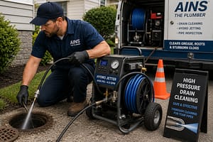 Best Drain Cleaning using professional hydro jetting equipment