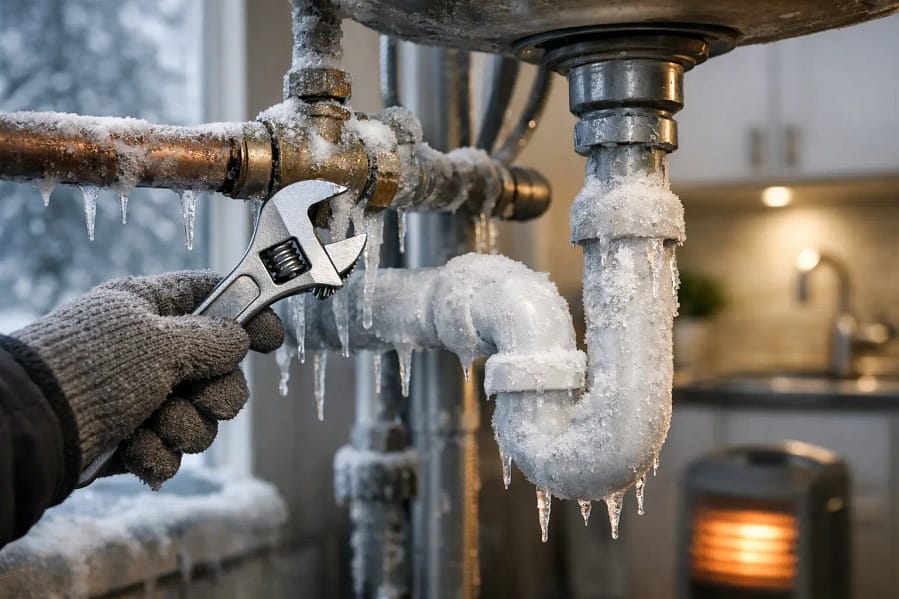 How to Prevent Frozen Pipes at Home