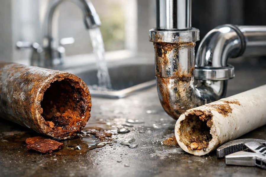 Top Causes of Pipe Corrosion at Home