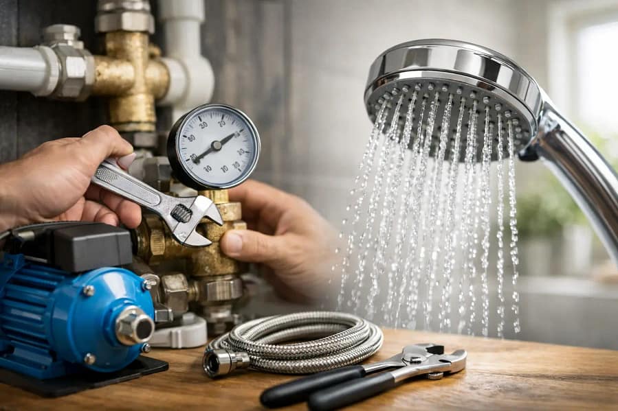 How to Improve Water Pressure at Home Safely
