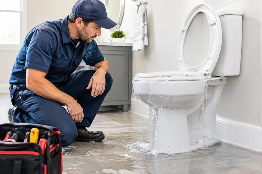 Overflowing Toilets Inspired My Quick Fix Plumbing Book